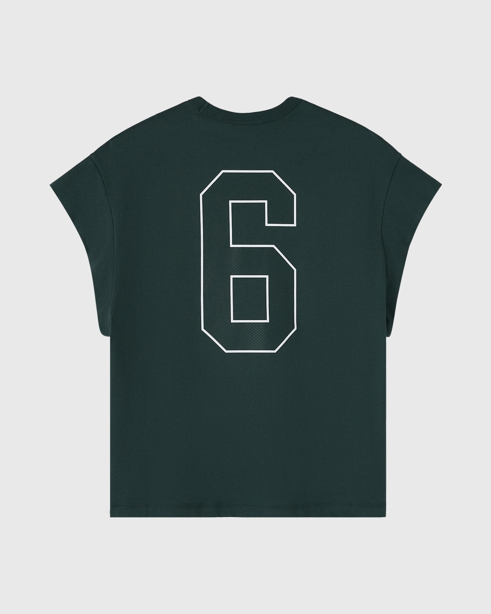 Runner Mesh Print Muscle Tee - Midnight Green – October's Very Own