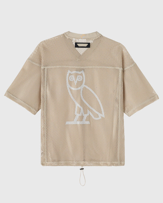 Mesh Football Jersey - Sandstone