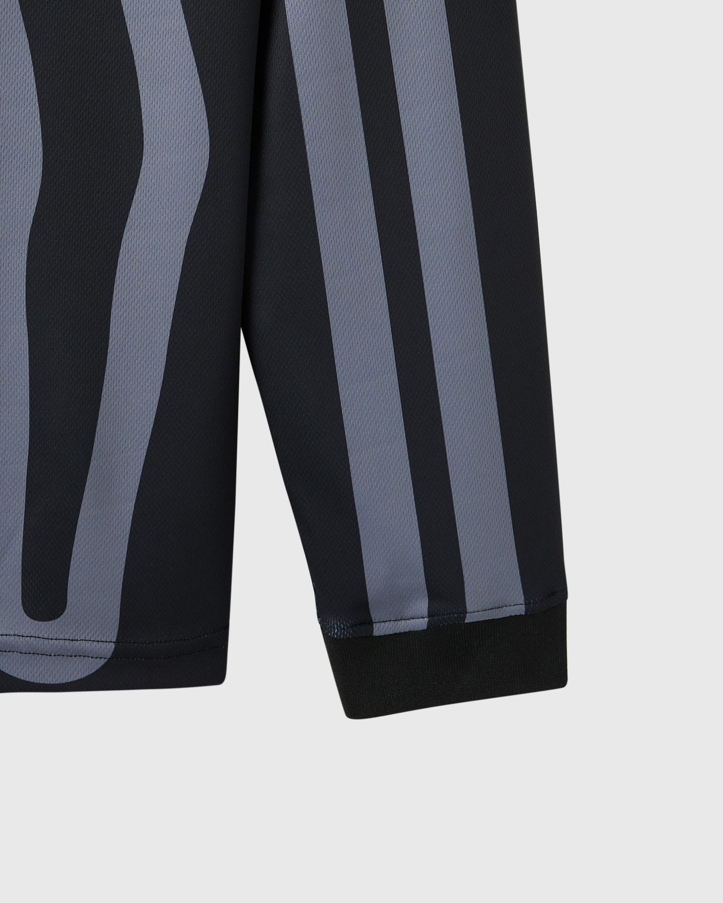 Stripe Soccer Jersey - Black
