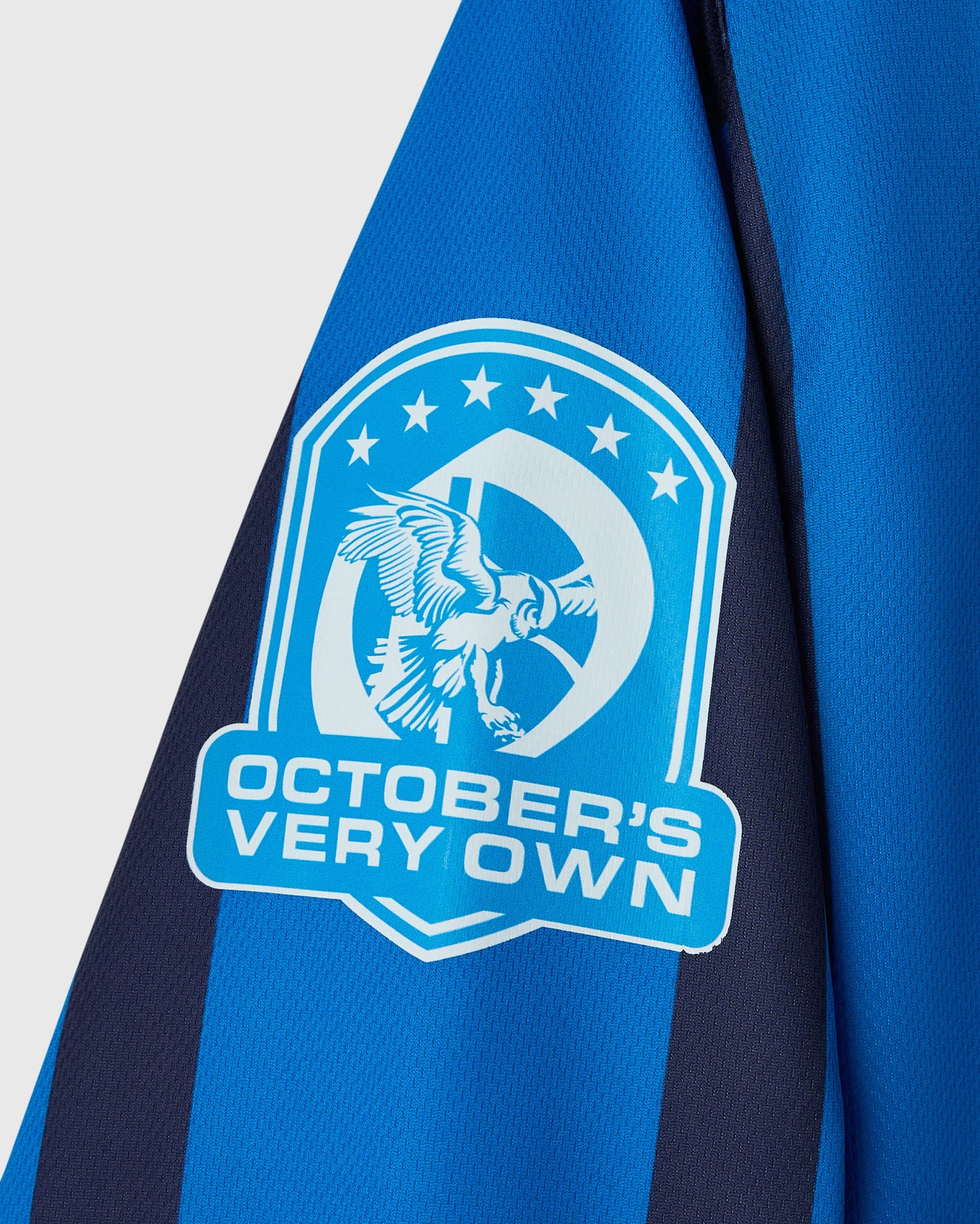 Stripe Soccer Jersey - Vibrant Blue