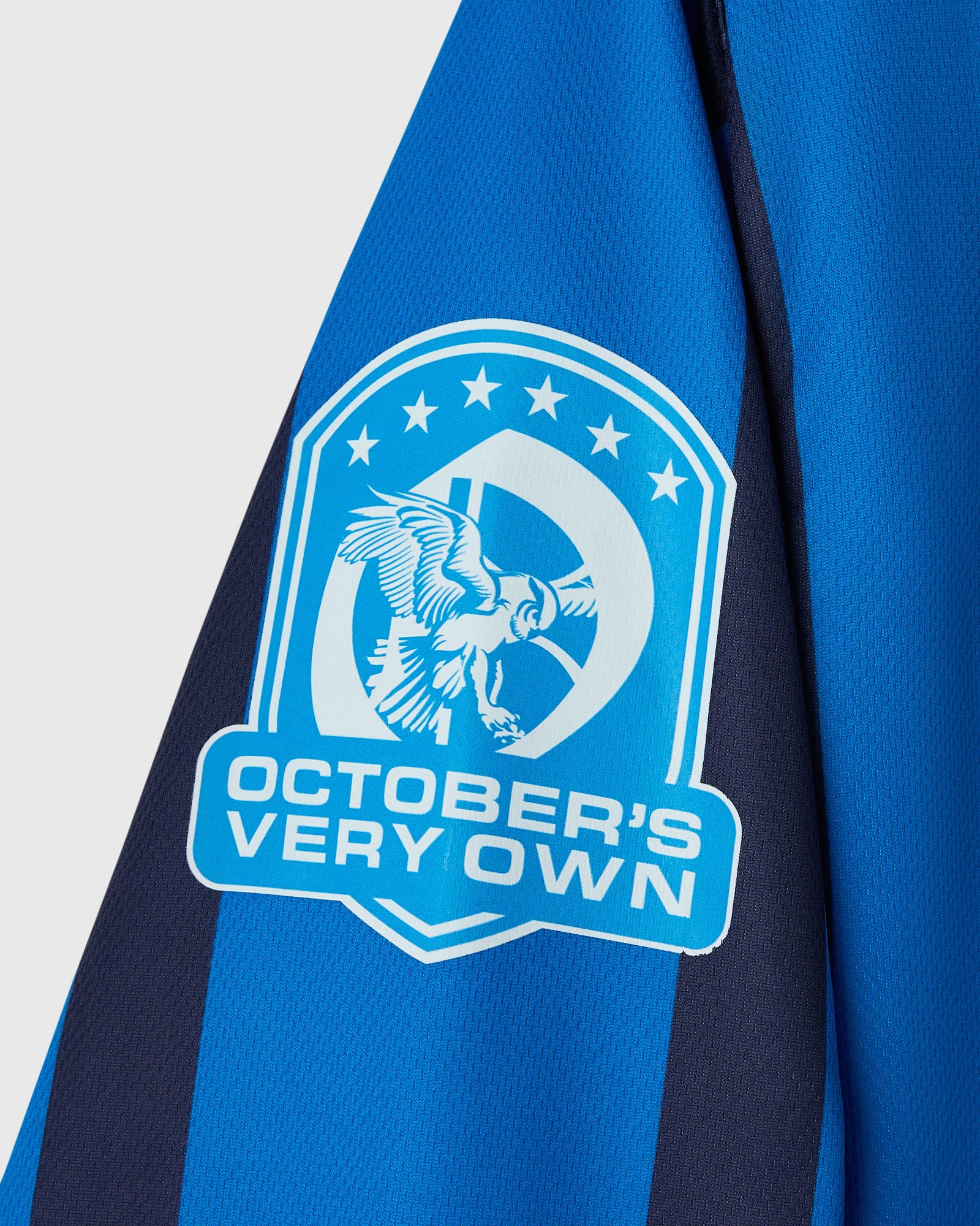 Stripe Soccer Jersey - Vibrant Blue