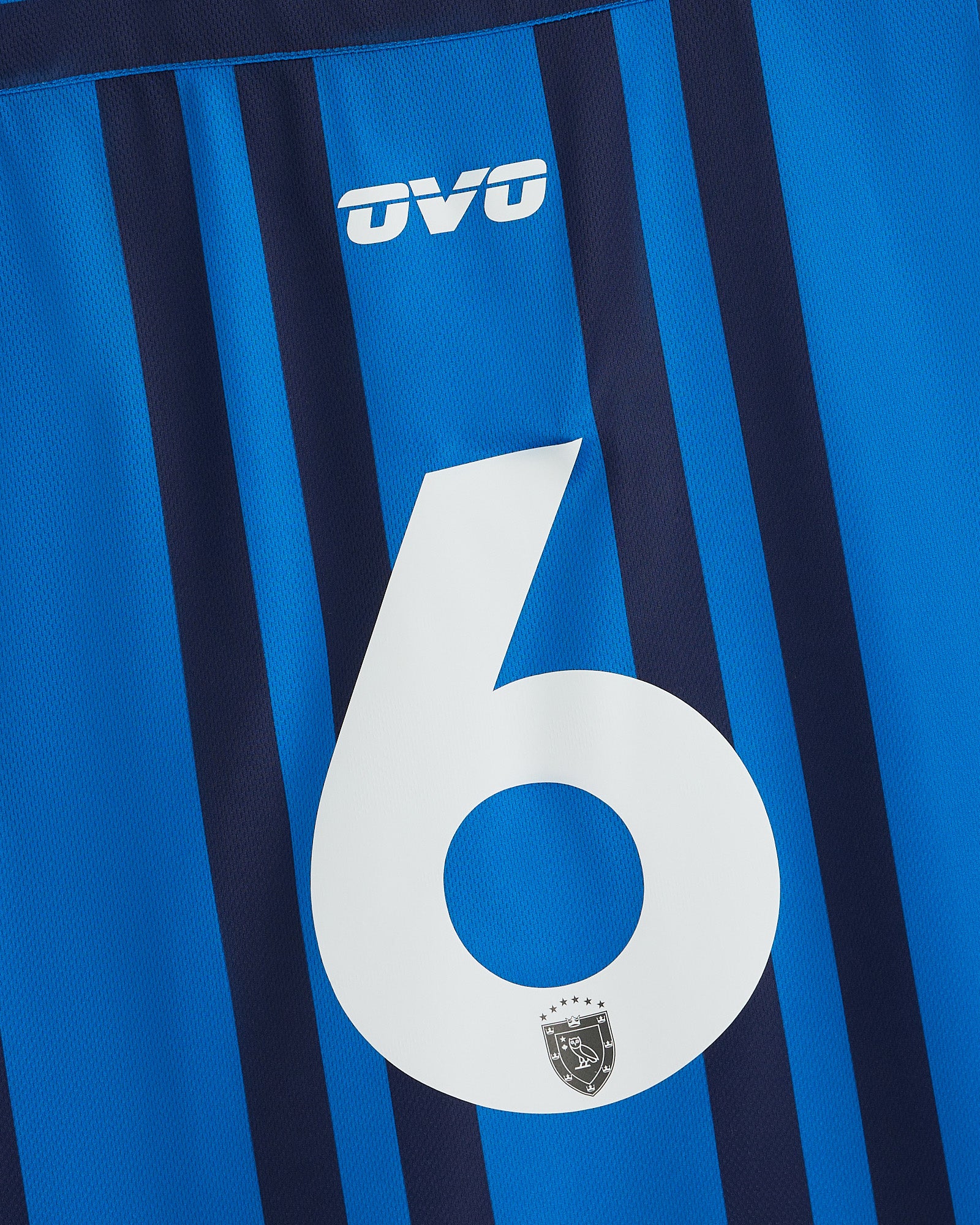 Stripe Soccer Jersey - Vibrant Blue