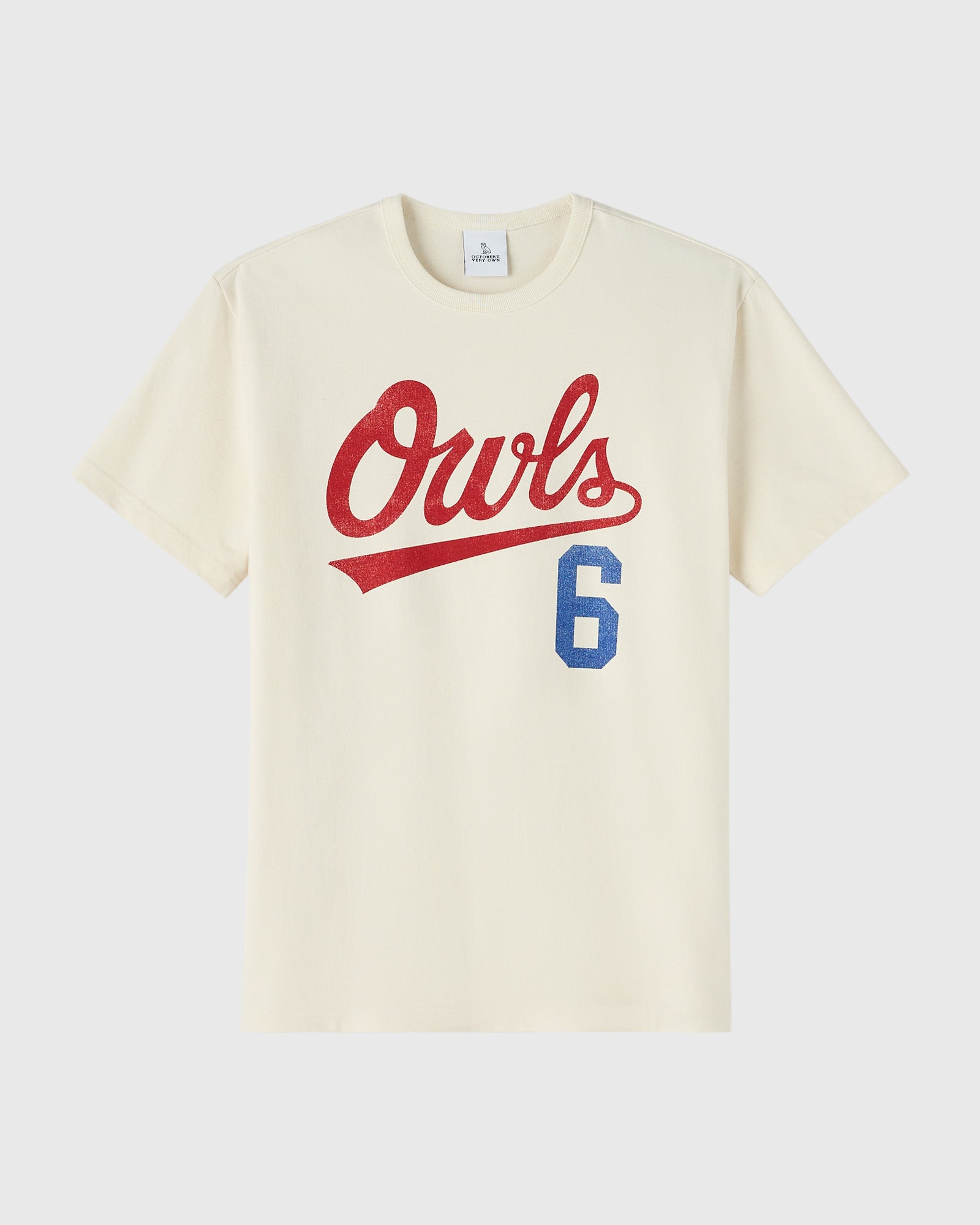 Owls Script Tee - Cream – October's Very Own