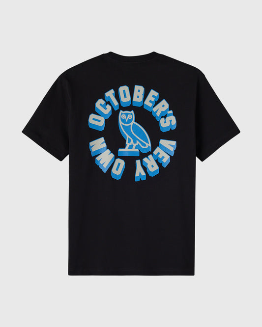Circle Wordmark Tee - Black