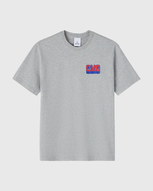 Circle Wordmark Tee - Heather Grey