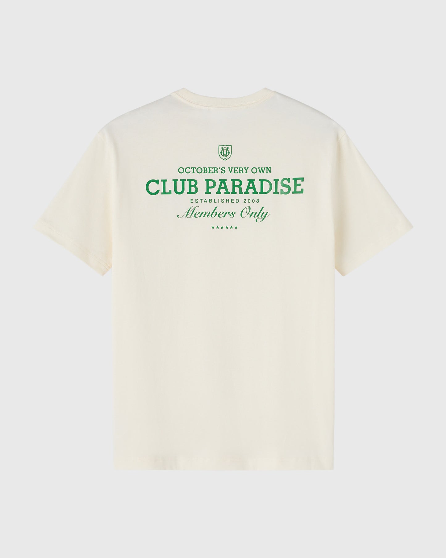 OVO Golf Club Paradise Tee - Cream