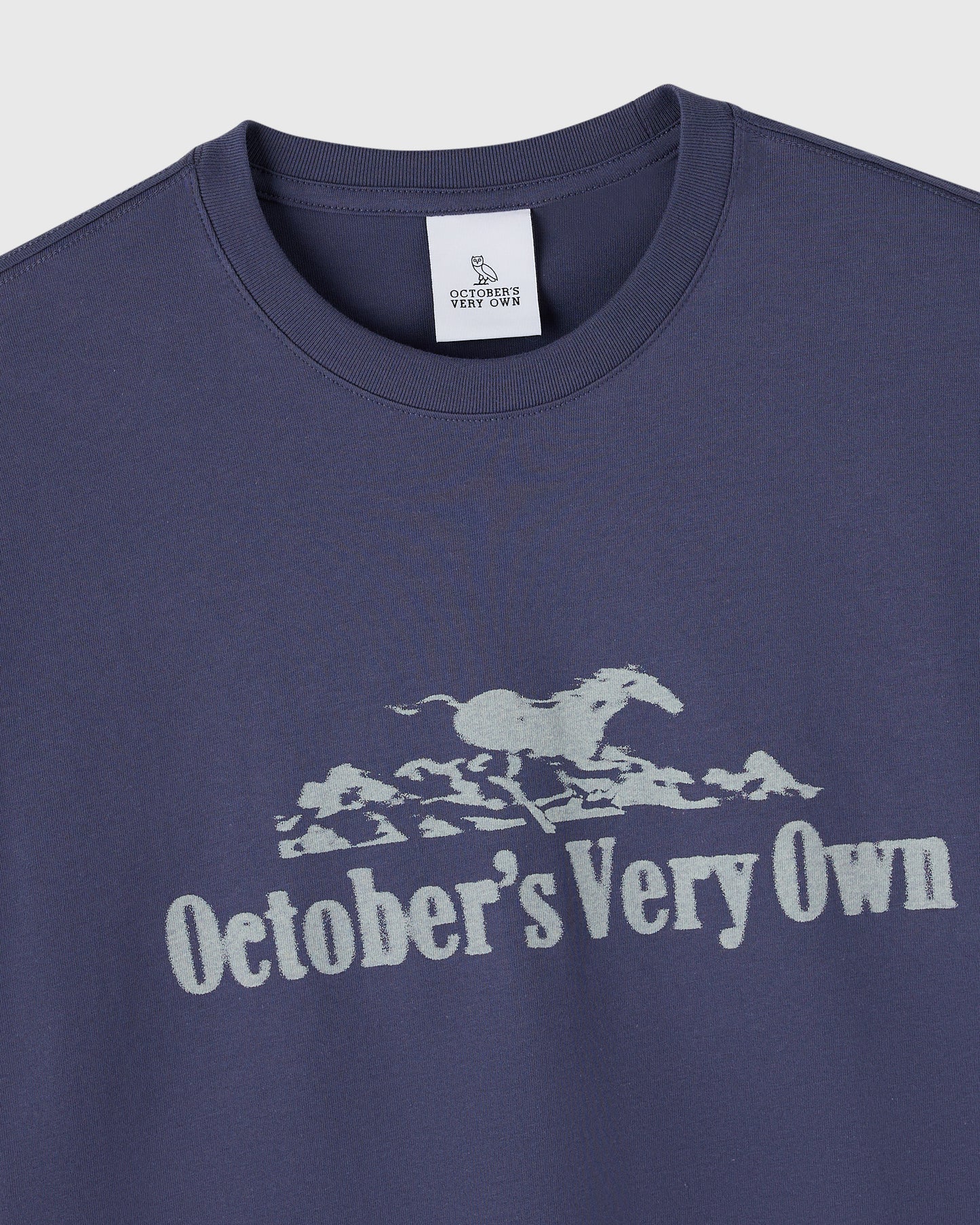 Horse Power Tee - Evening Dove