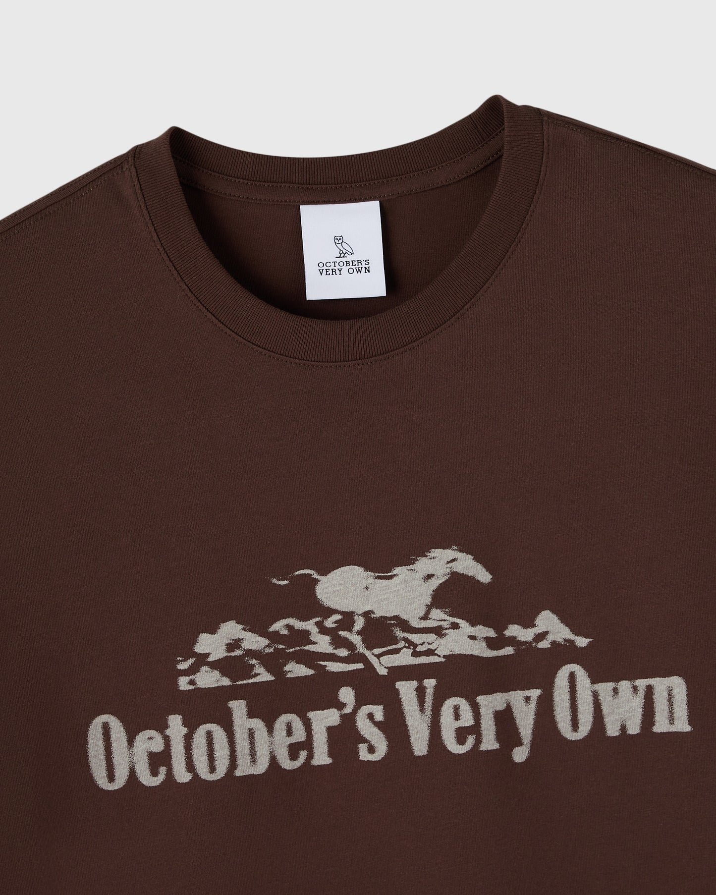 Horse Power Tee - Fern Brown