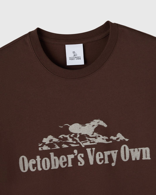 Horse Power Tee - Fern Brown