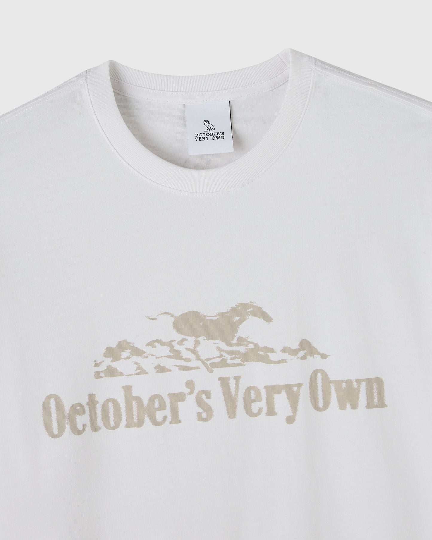 Horse Power Tee - White