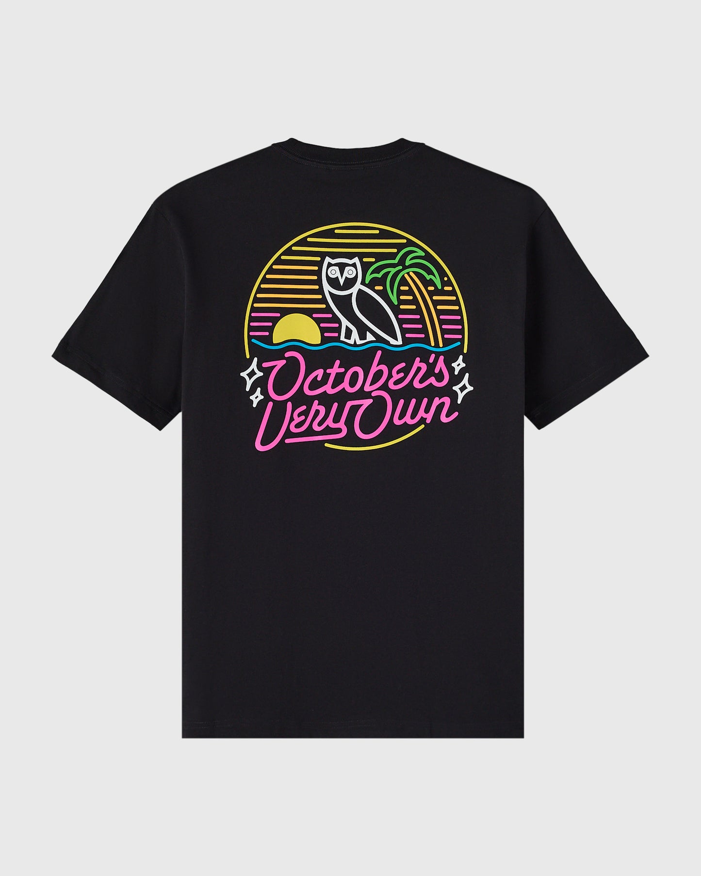 Neon Sign Tee - Black