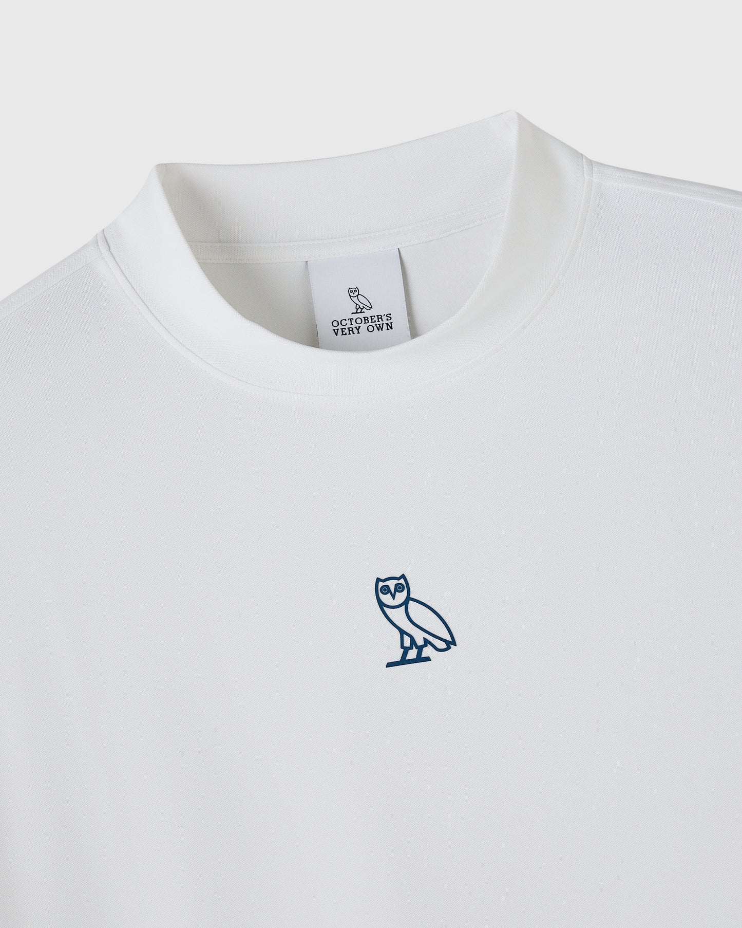 OVO Golf Mockneck Tee - White