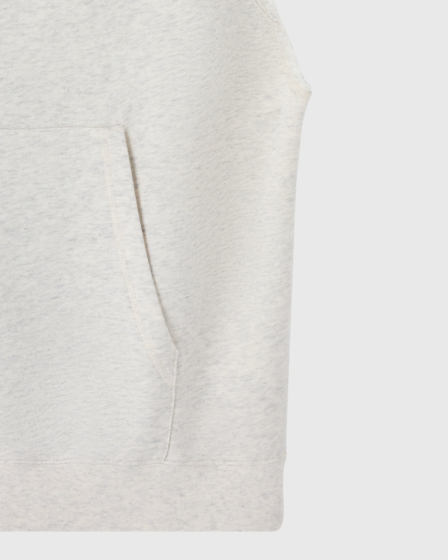 Sleeveless Training Hoodie - Heather Grey
