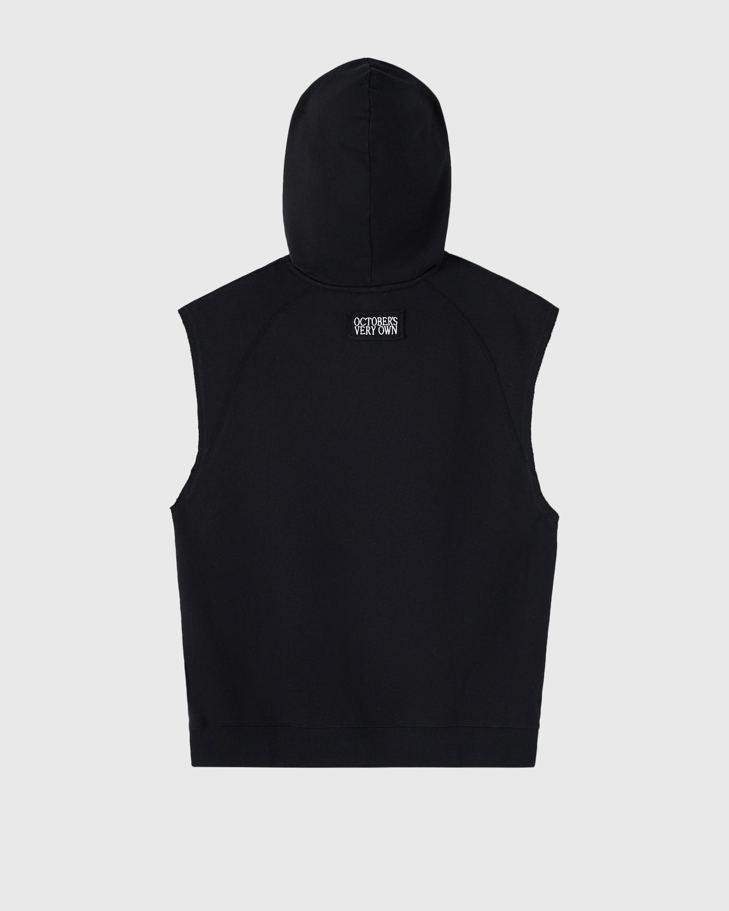 Sleeveless Training Hoodie - Black