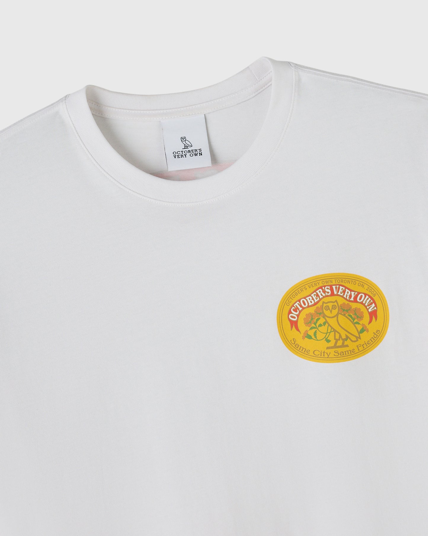 Pom Pom Banner Tee - White
