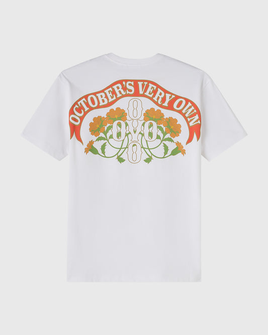 Pom Pom Banner Tee - White