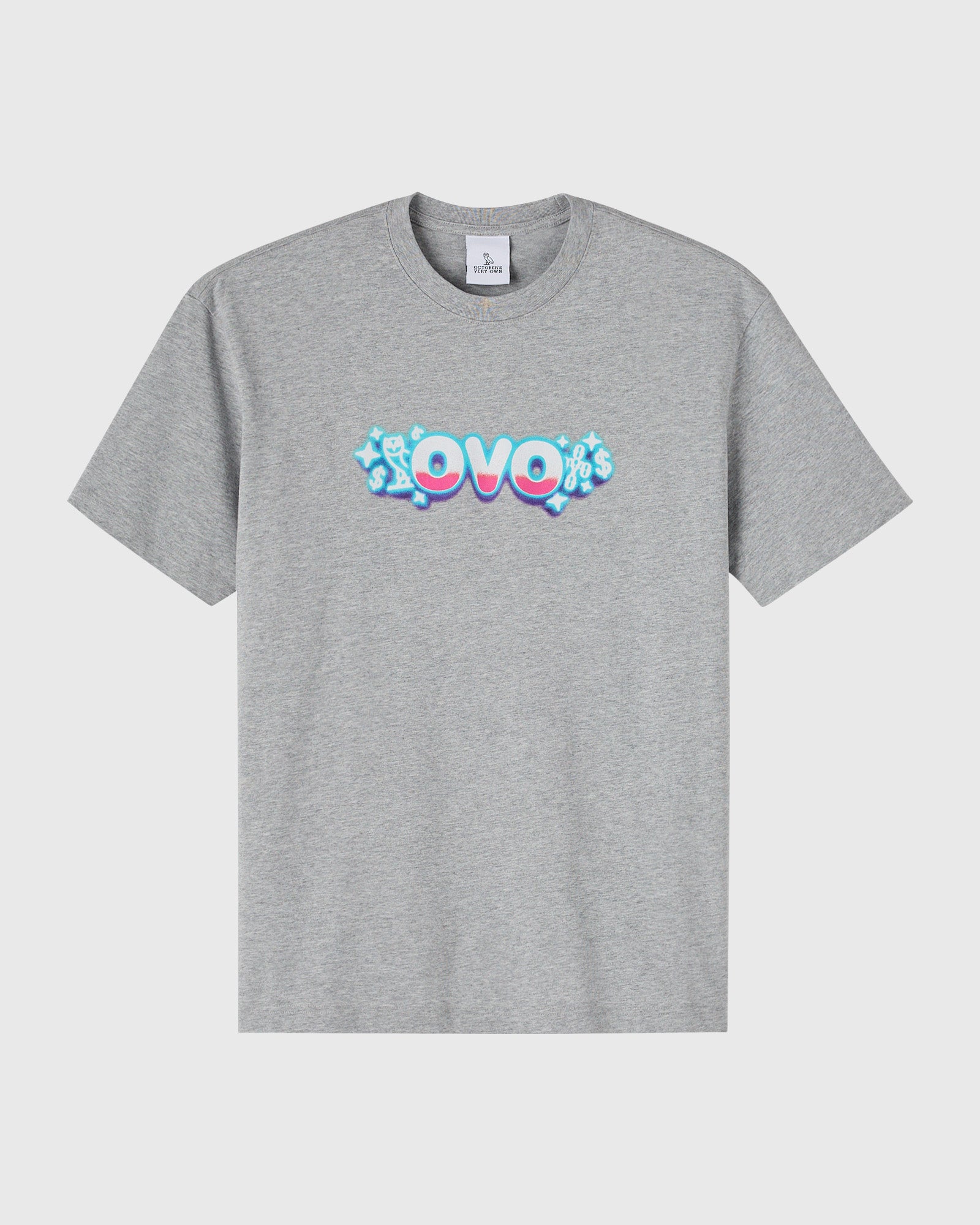 Slots Tee - Heather Grey