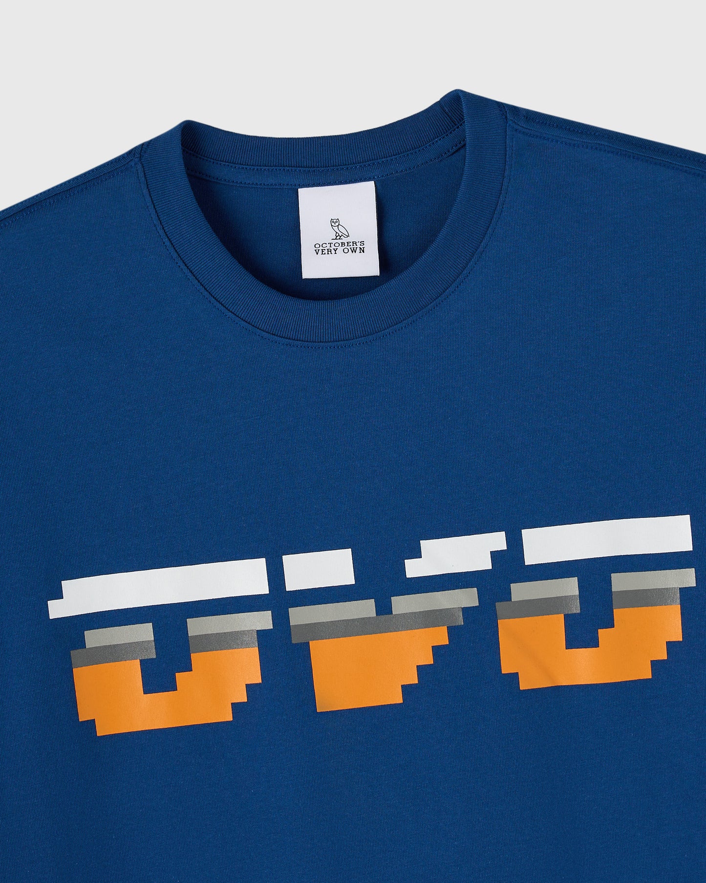 Pixel Runner Tee - Deep Denim