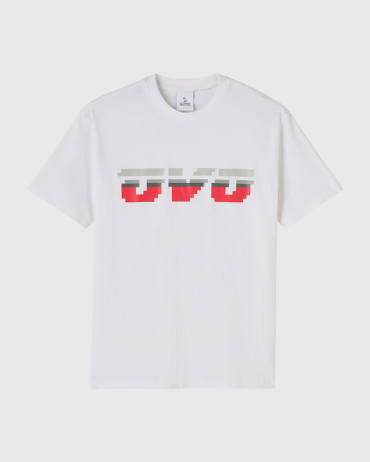 Pixel Runner Tee - White