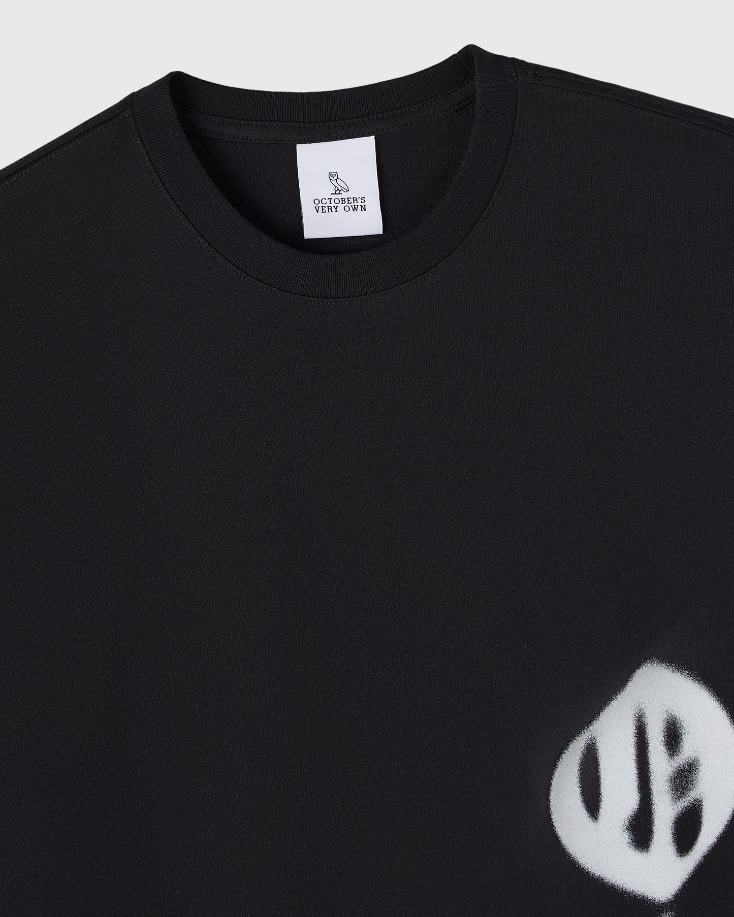 6 God Air Brush Tee - Black