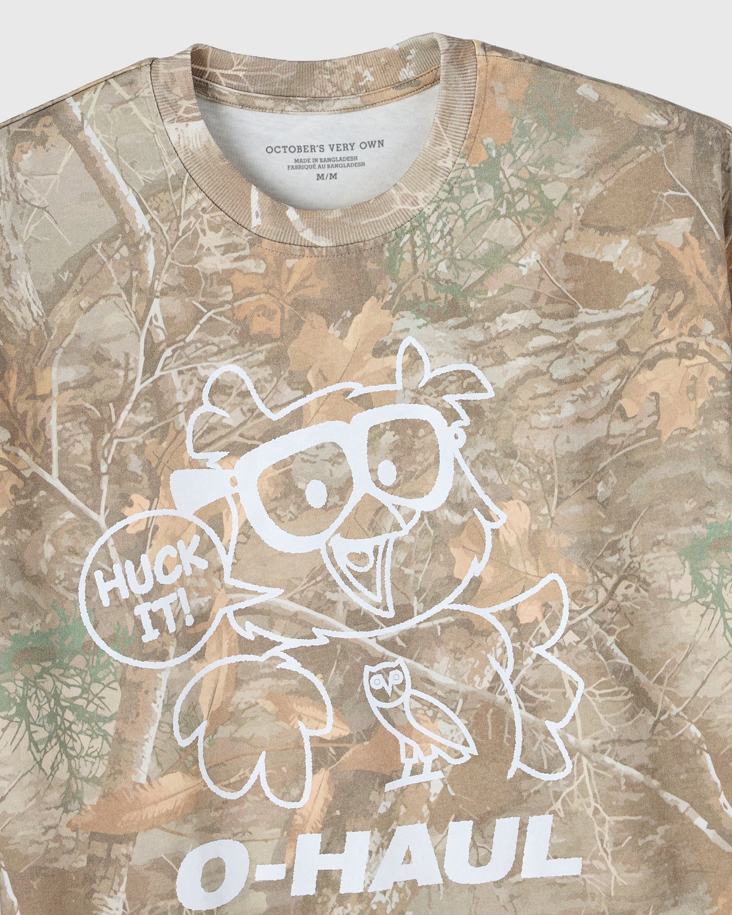 Cold Shoulder Tee - Camo