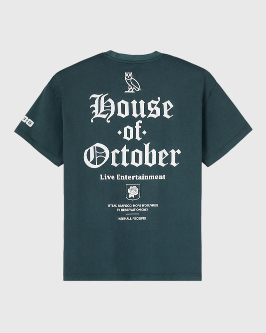 House of October Tee - Green