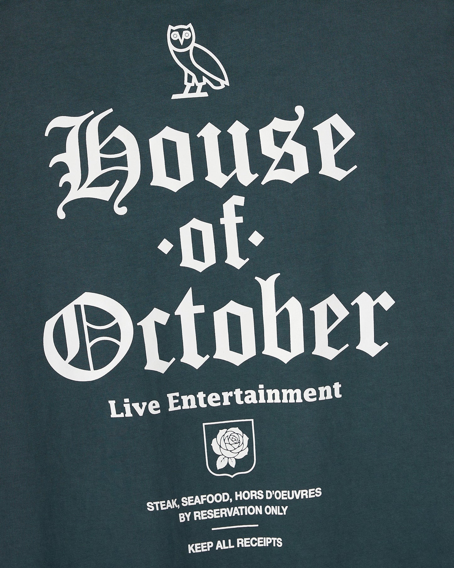 House of October Tee - Green