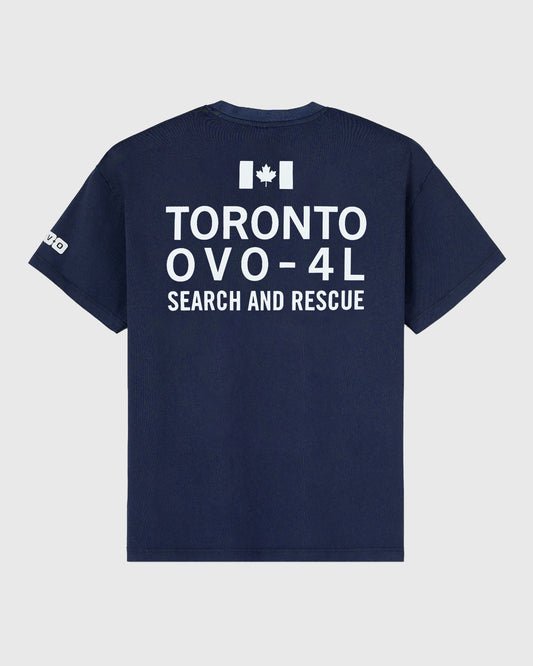 OVO 4L Search and Rescue Tee - Navy