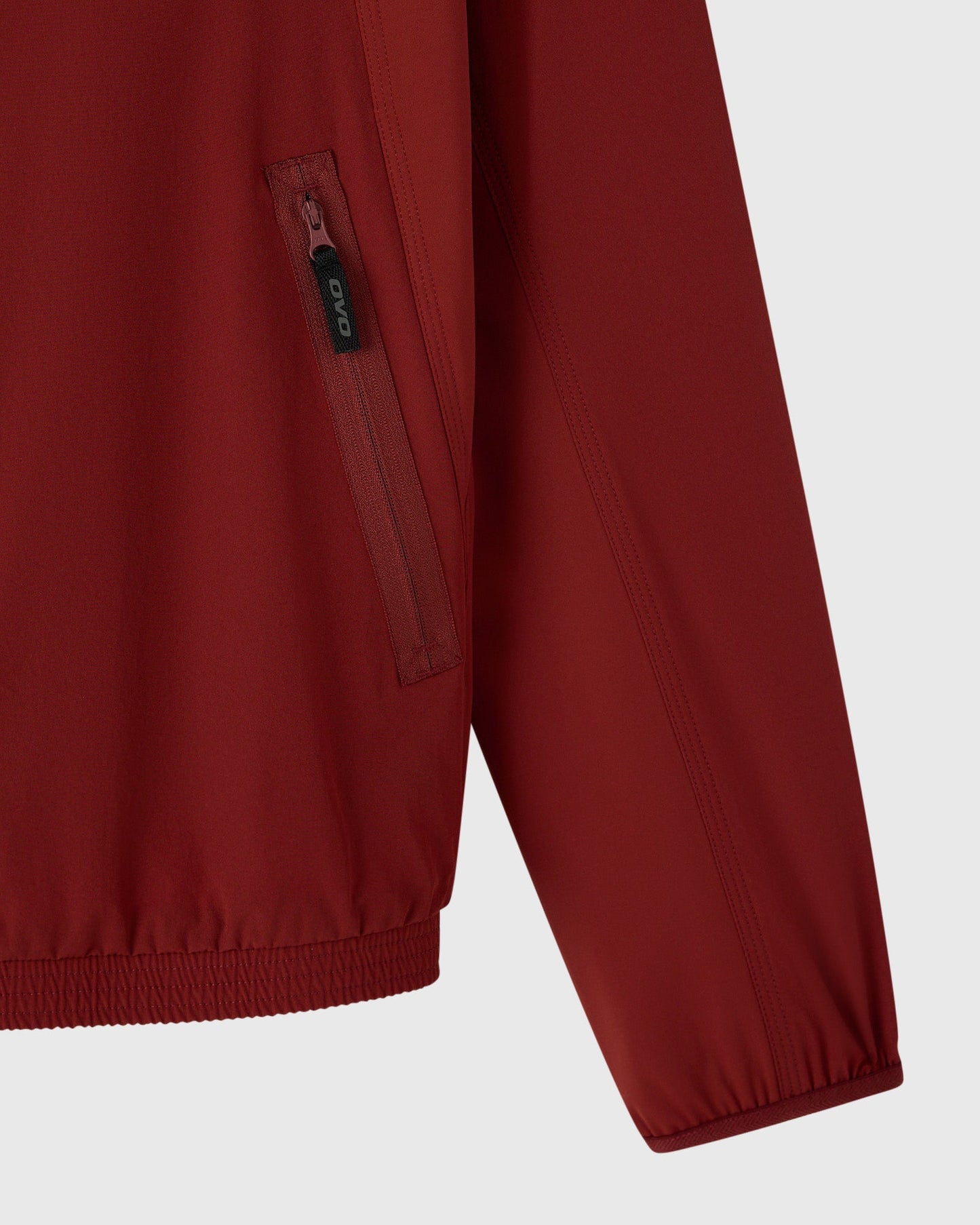 Hybrid Track Jacket - Brick