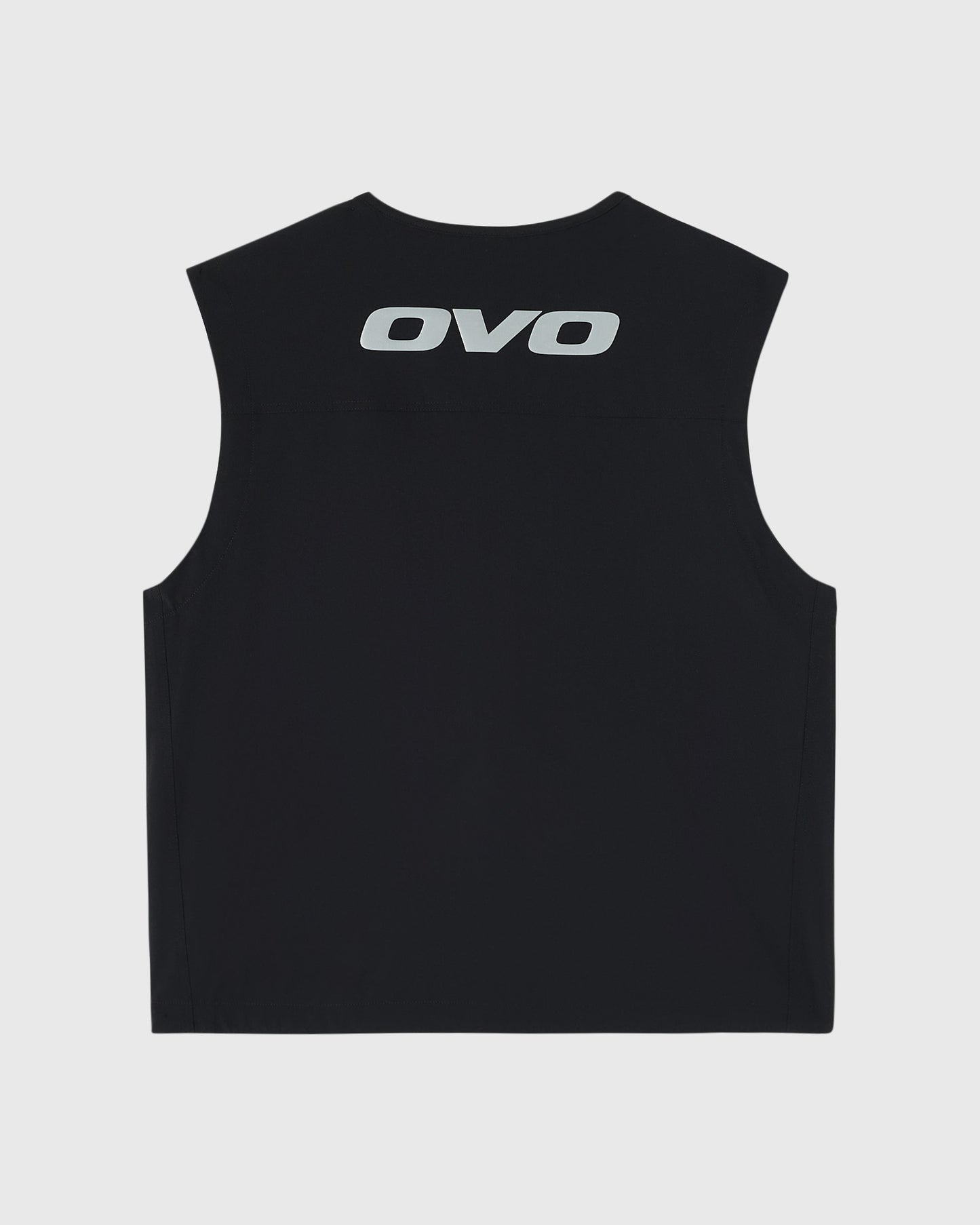 OVO Golf Stretch Nylon Vest - Black