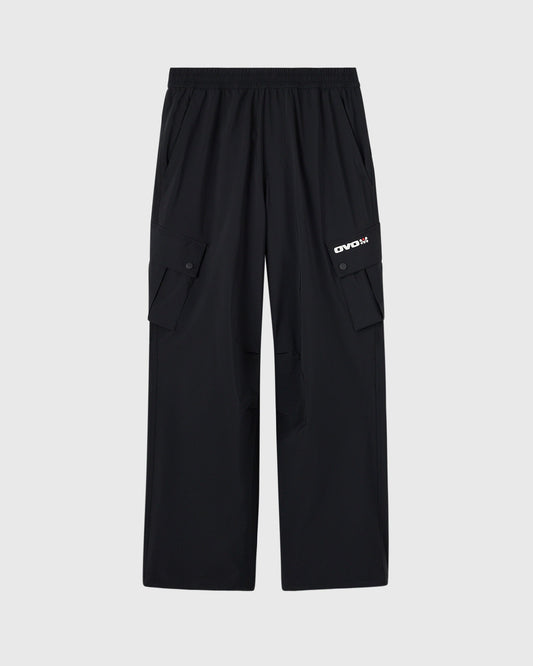Nylon Cargo Pant - Black