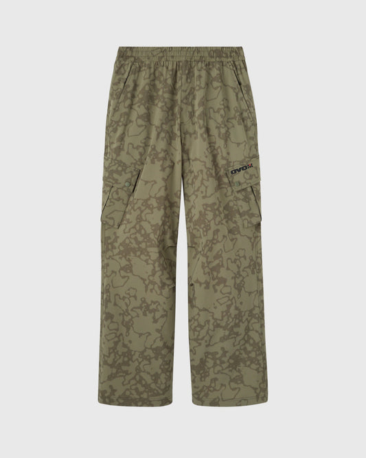Nylon Cargo Pant - Olive Green