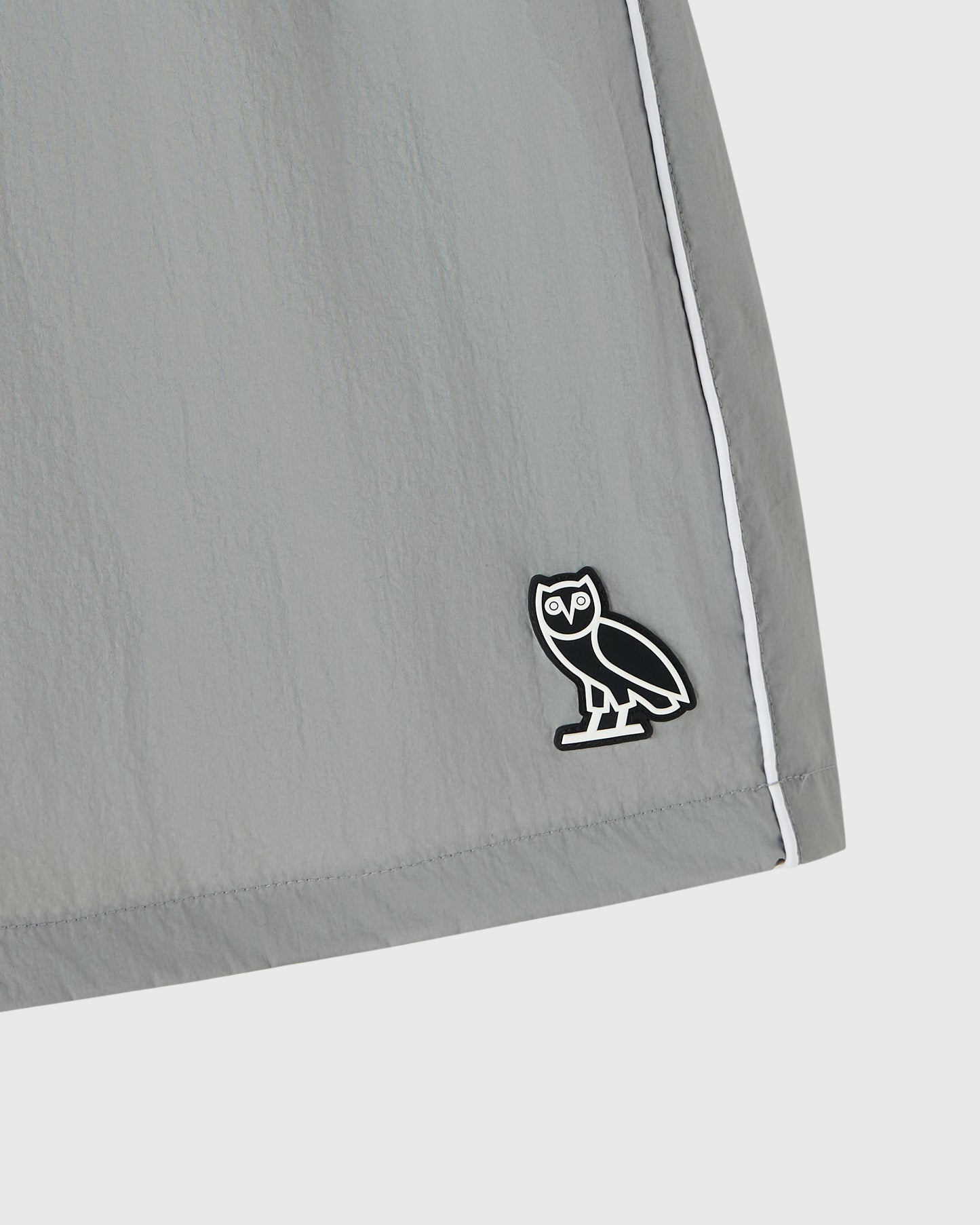 Nylon Track Short - Cool Grey