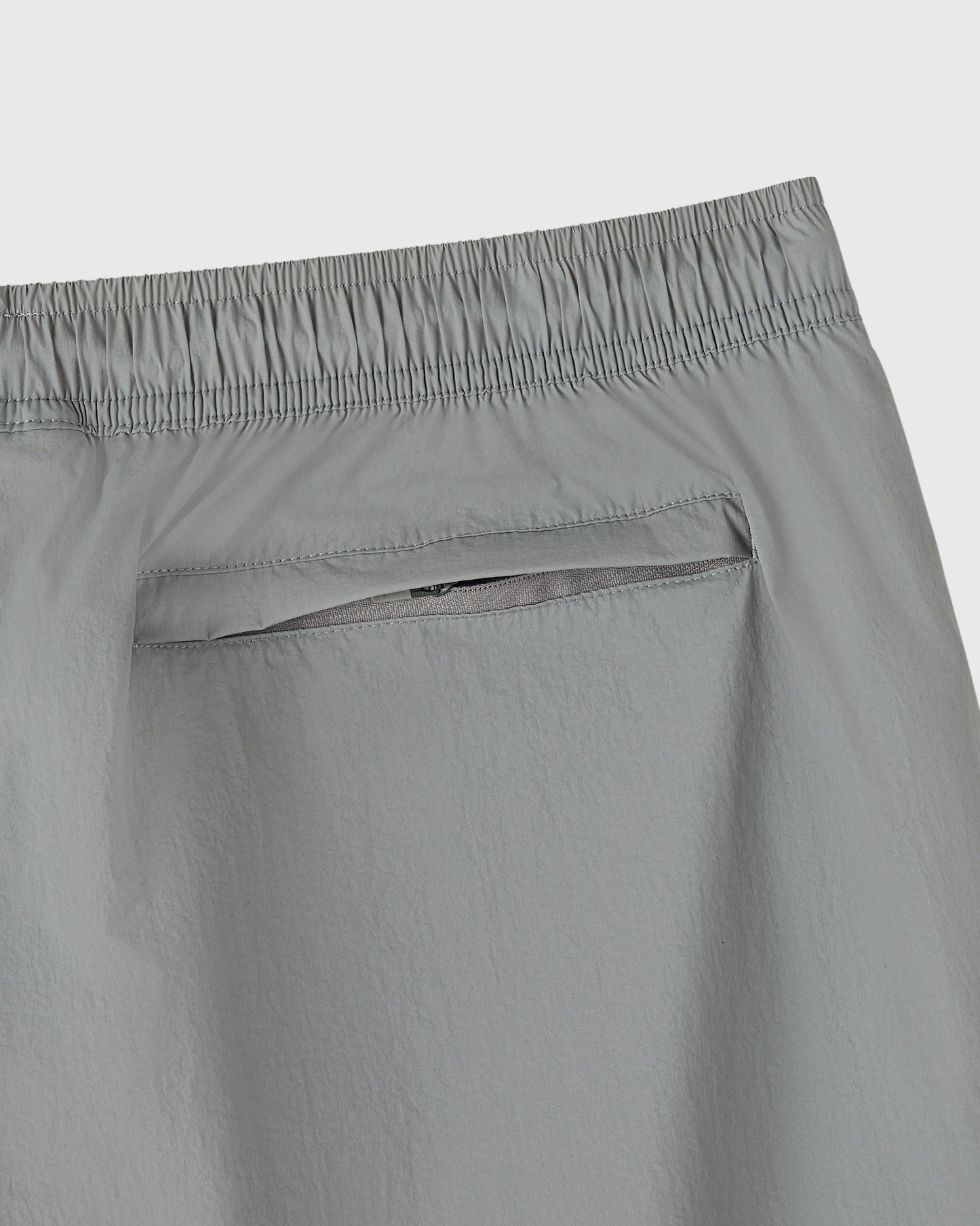 Nylon Track Short - Cool Grey