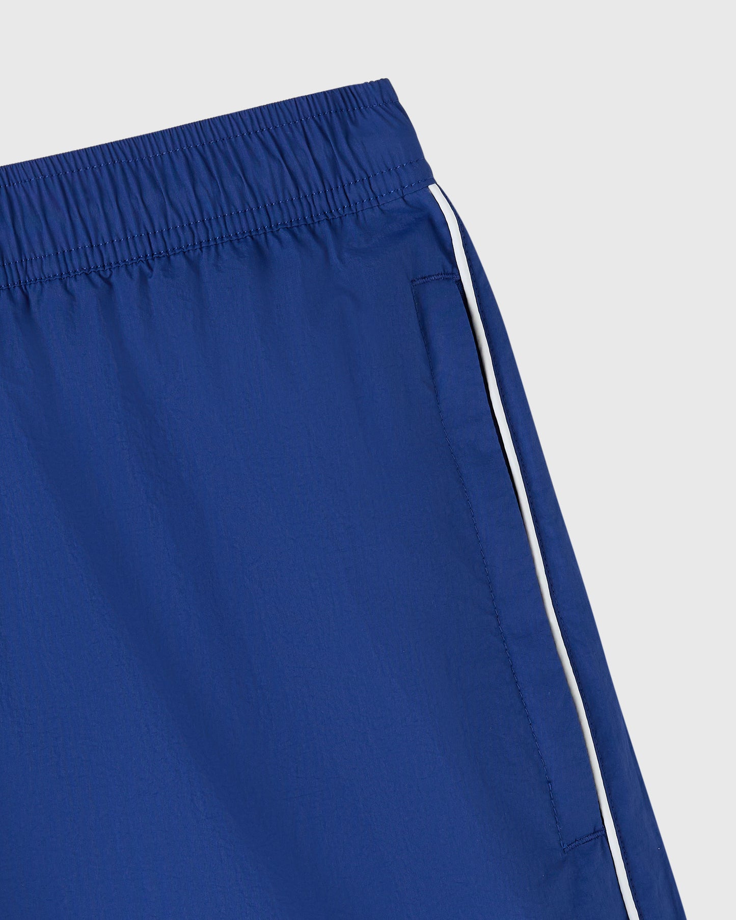 Nylon Track Short - Midnight Blue