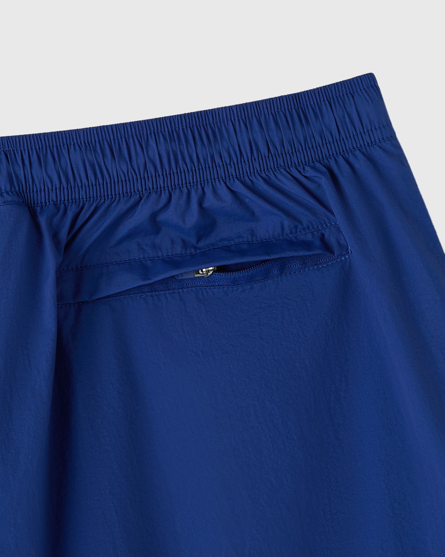 Nylon Track Short - Midnight Blue