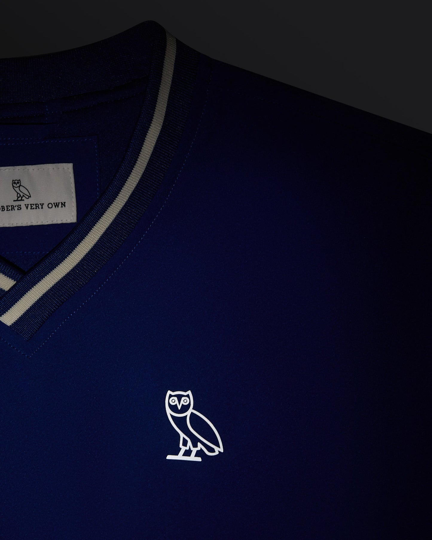 PULL DE GOLF EN TRICOT - BLEU DENIM FONCÉ