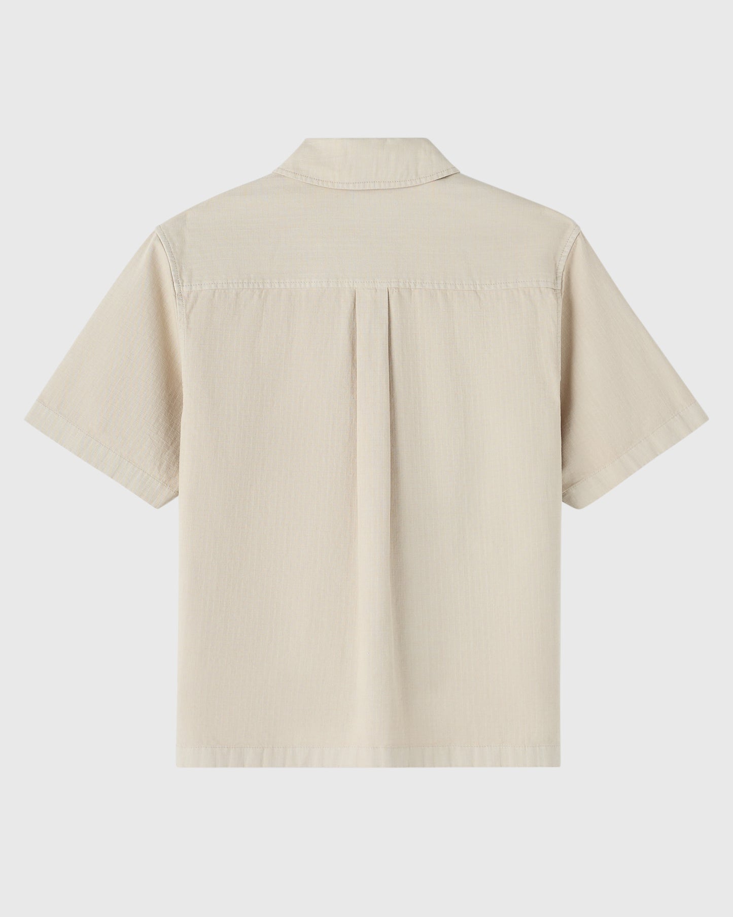 Linen Ripstop Camp Shirt - Sandstone