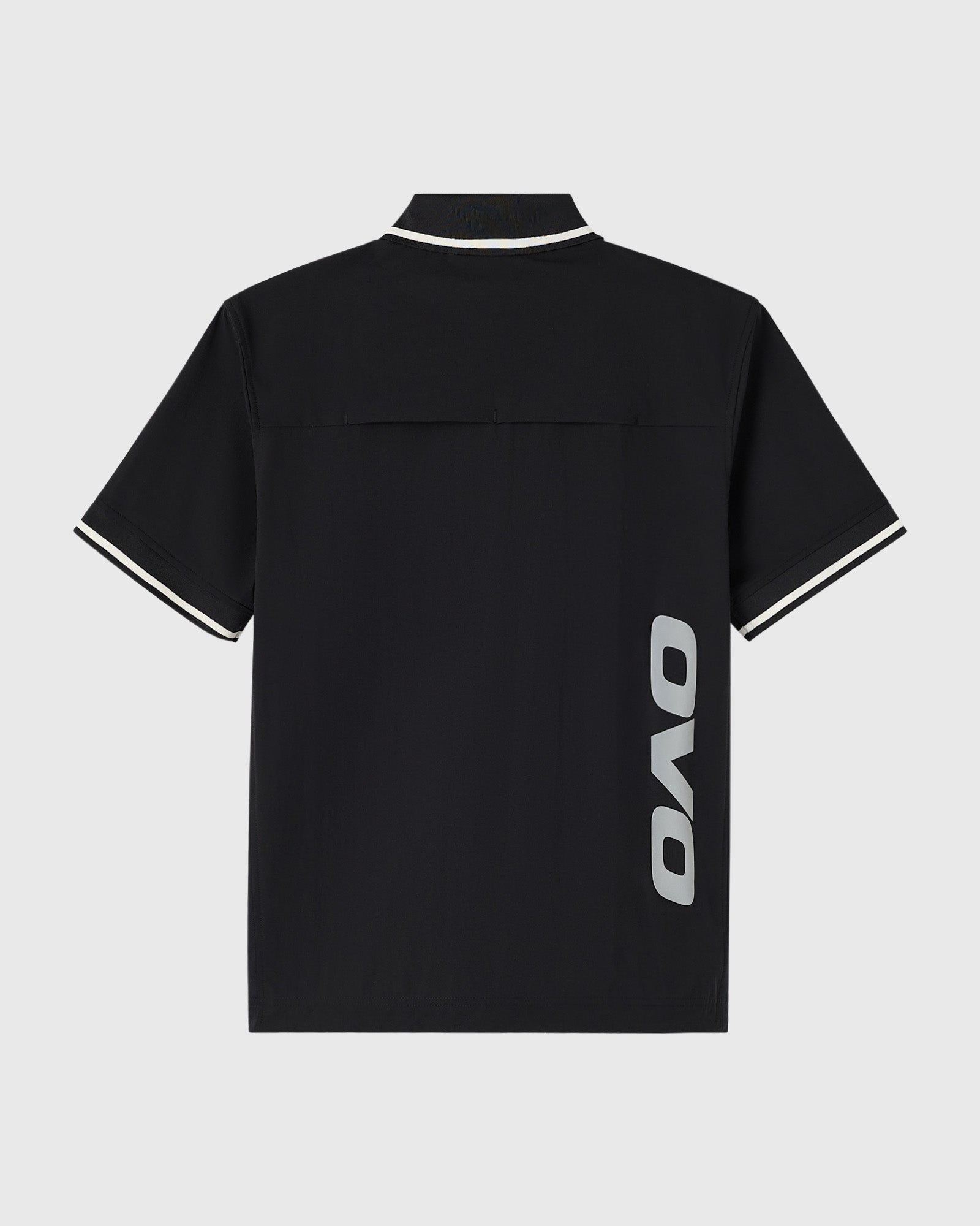 OVO Golf Stretch Nylon Polo - Black – October's Very Own
