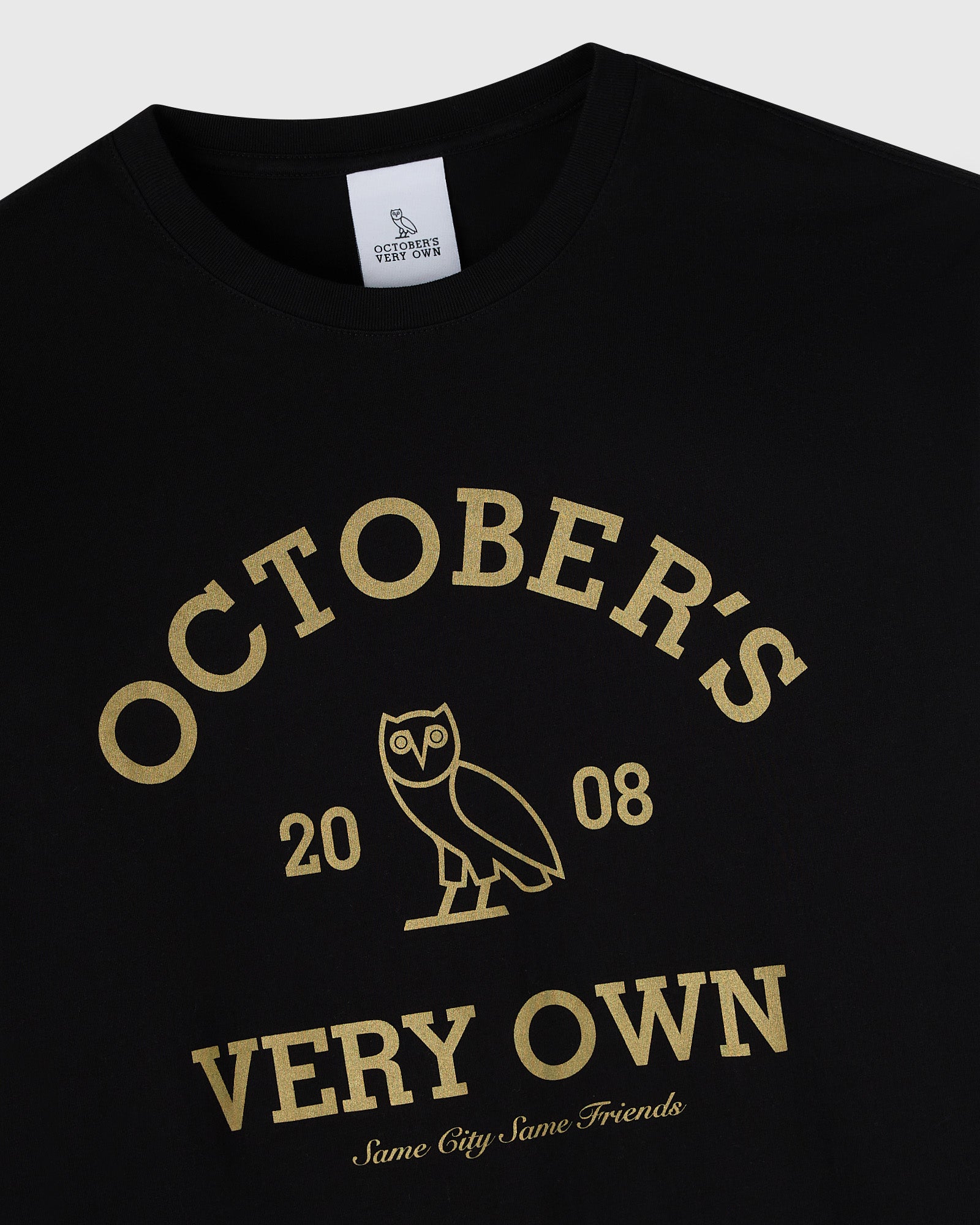 Collegiate Long-Sleeve Tee - Black – October's Very Own