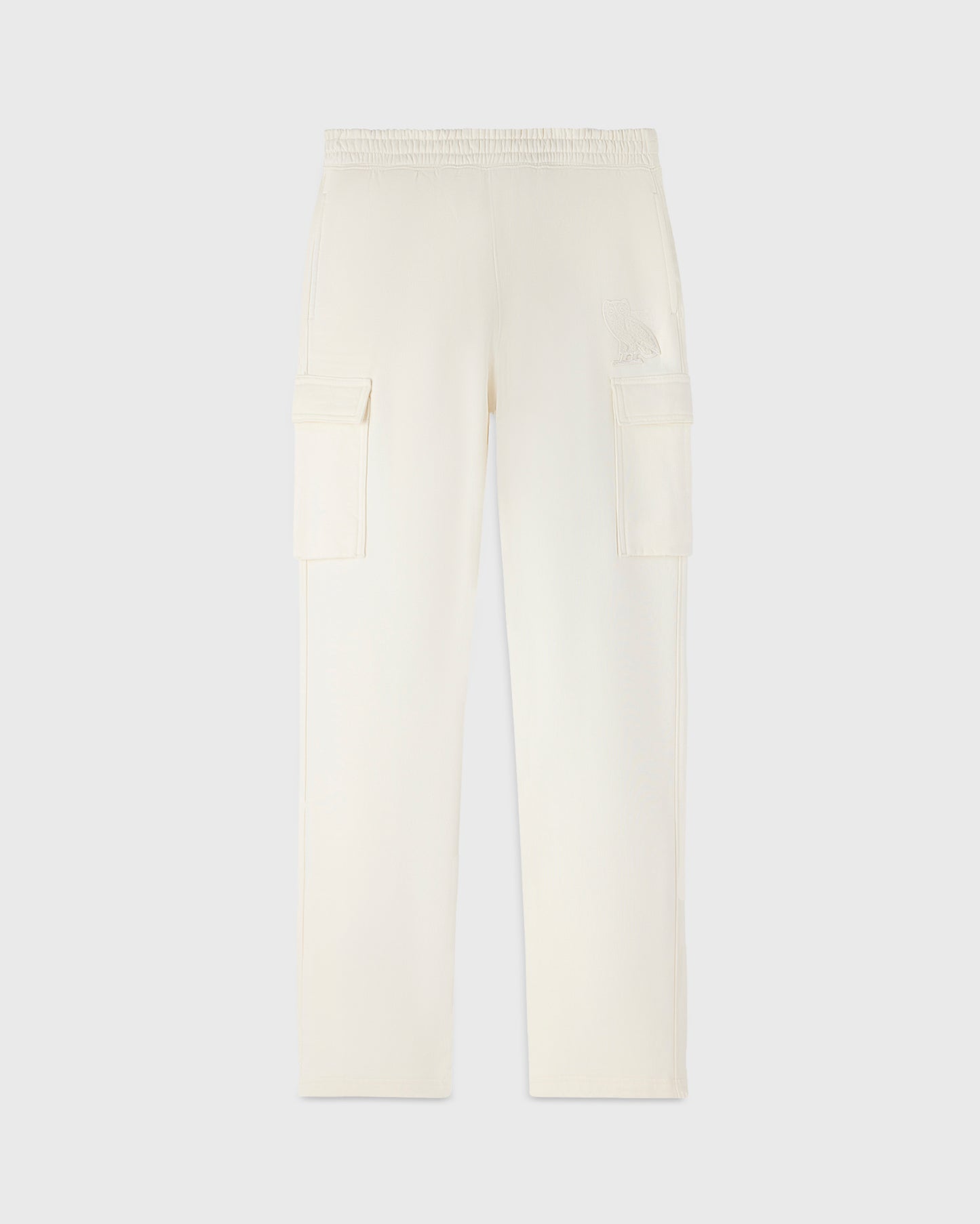 Mini OG Open-Hem Cargo Sweatpant - Cream