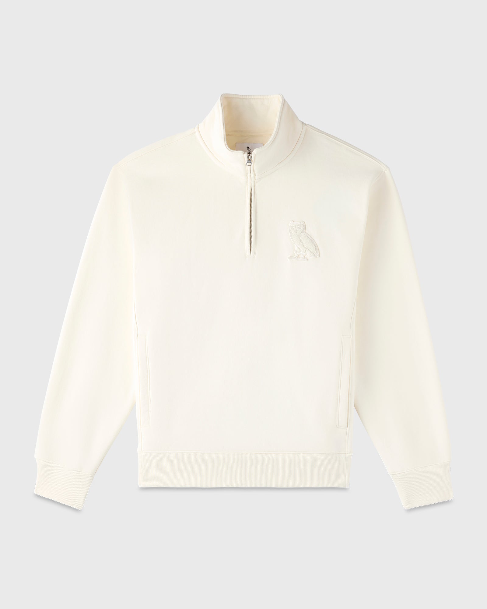 Signature Quarter-Zip Mockneck Sweatshirt – October's Very Own