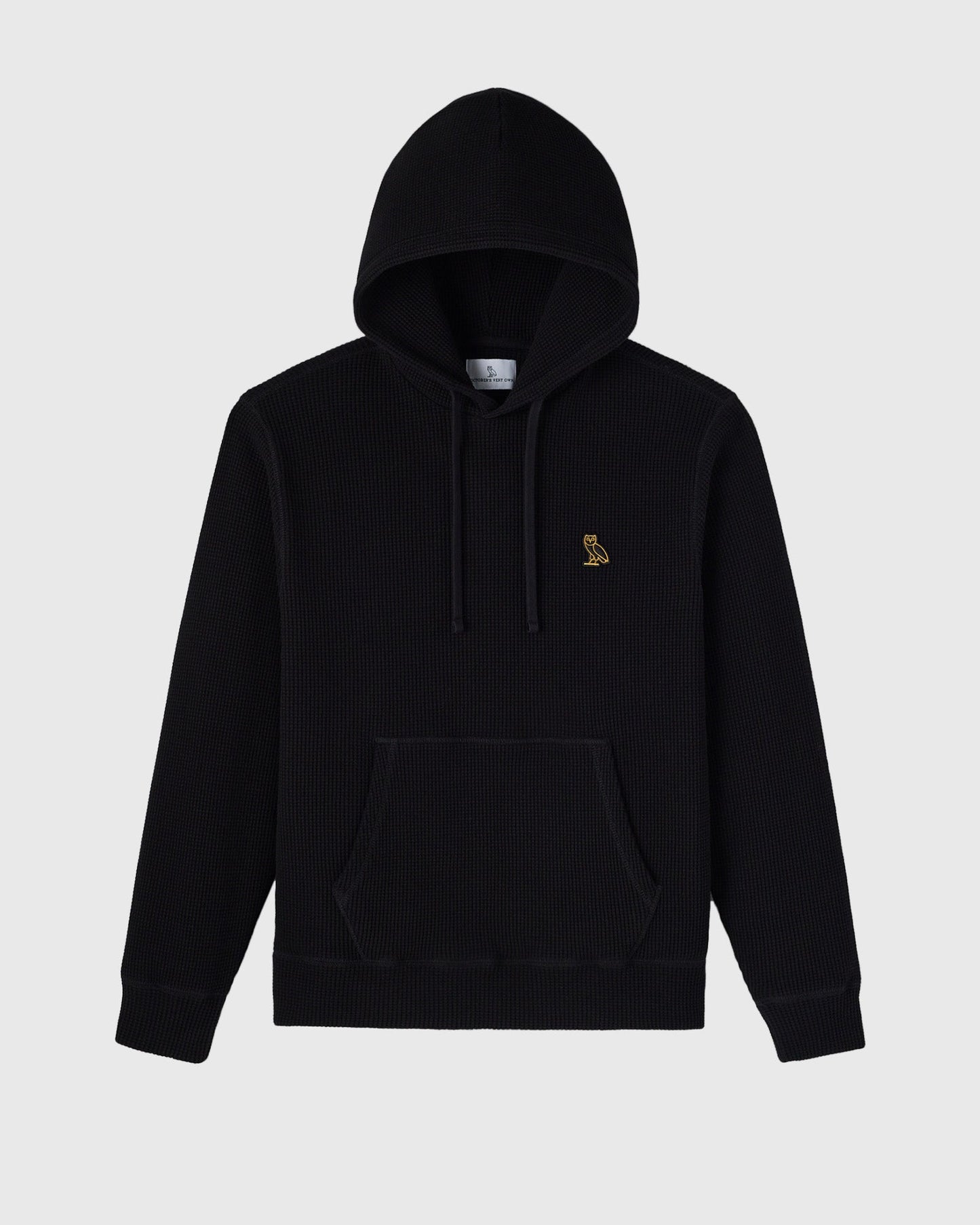 Jersey Lined Waffle Hoodie