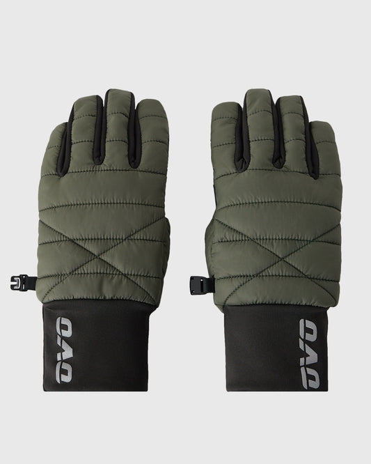 Gants Bounce - Olive foncé