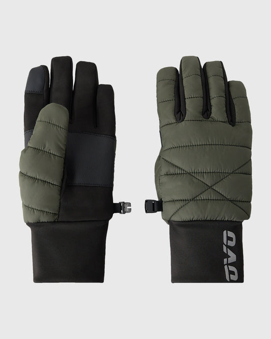 Gants Bounce - Olive foncé