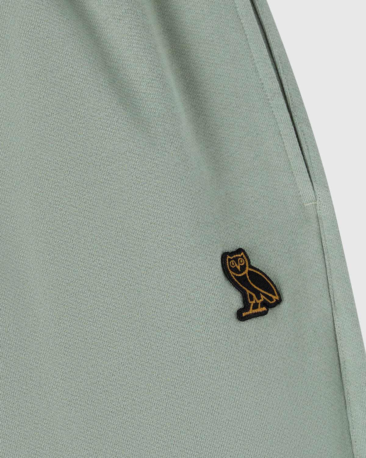 Pantalon de jogging classique à ourlet ouvert - Vert sauge foncé