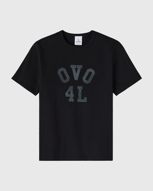 OVO4L Ladder Stitch Tee - Black