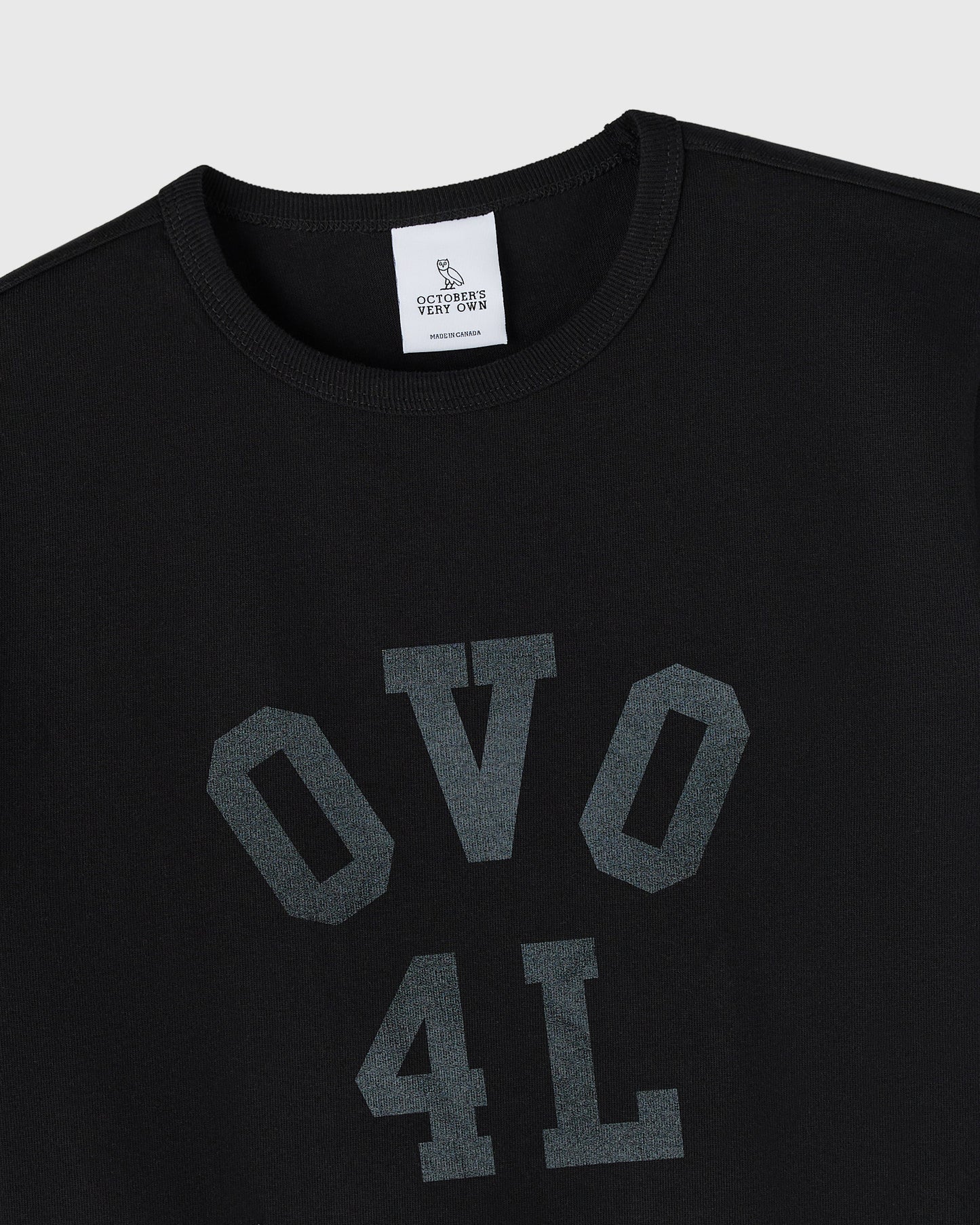 OVO4L Ladder Stitch Tee - Black