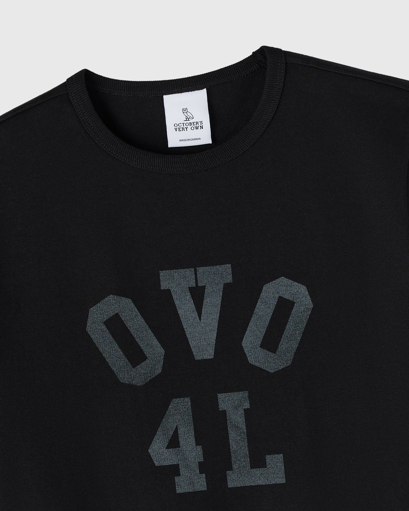 OVO4L Ladder Stitch Tee - Black