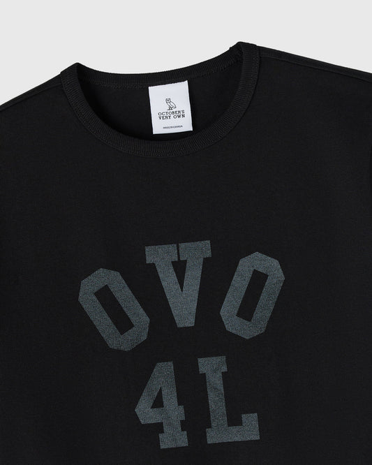OVO4L Ladder Stitch Tee - Black